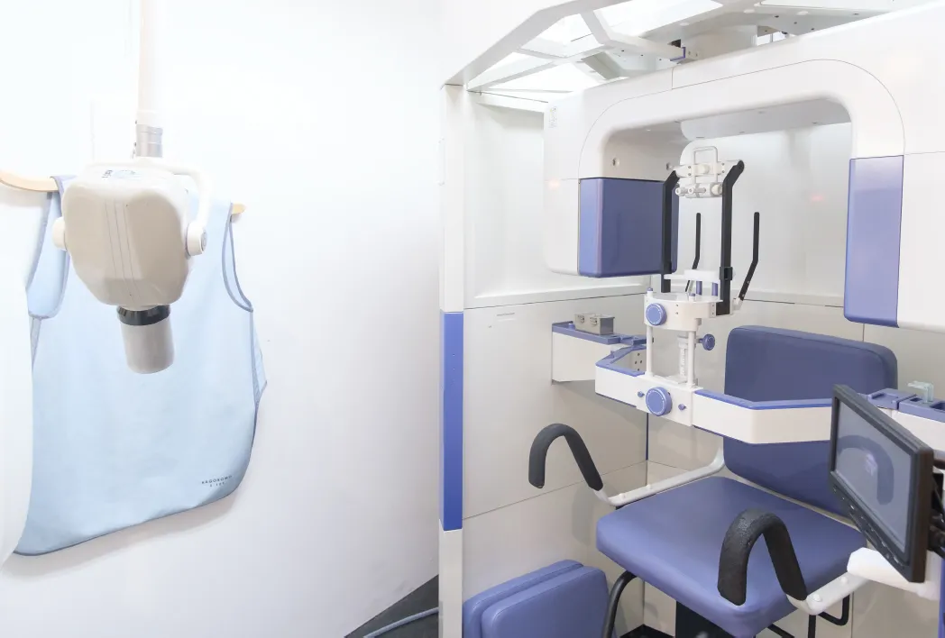 安全面を考えた最新の滅菌、設備、治療システムの提供